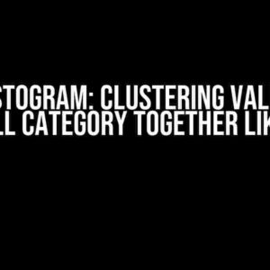 Geom Histogram: Clustering Values with Same Fill Category Together Like a Pro!